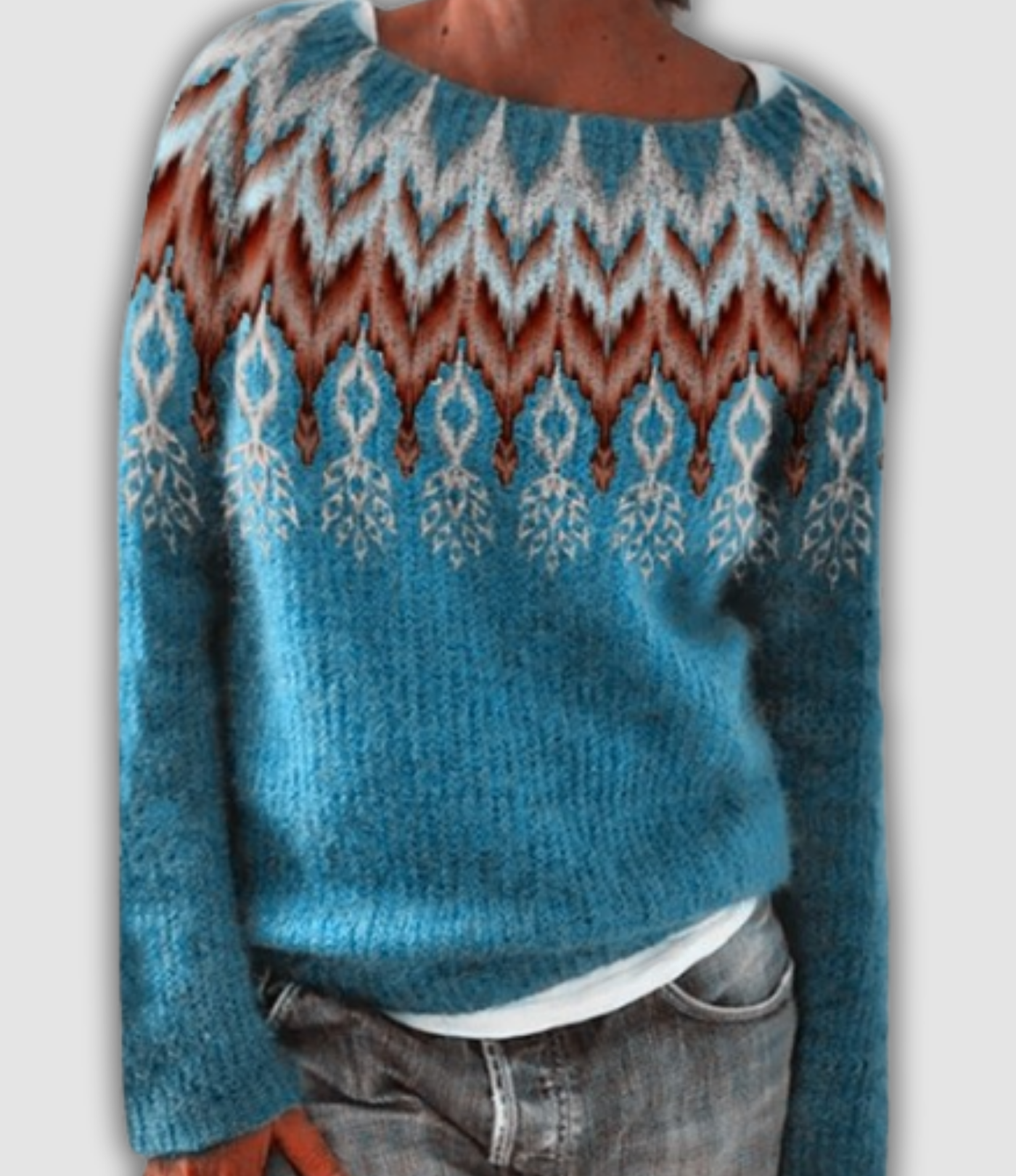 Belia - Sweter retro