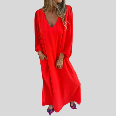 Barbara | Elegancka Maxi Sukienka 
