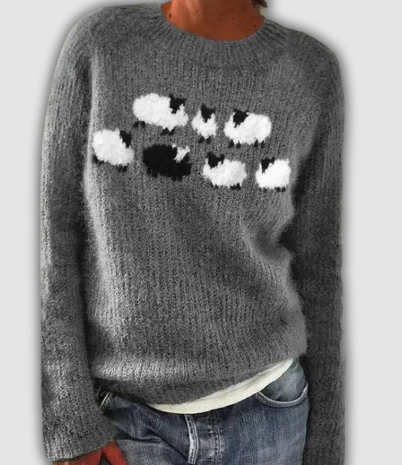 Amaris - Przytulny sweter w stylu retro