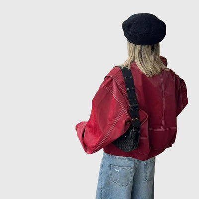 Casa | Kurtka Skórzana Oversize