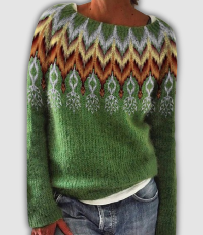 Belia - Sweter retro