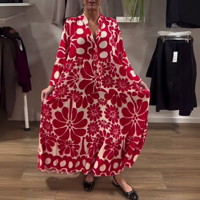 Talia | Eleganckie kwiecelis maxi sukienki