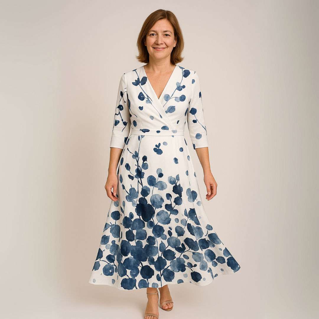 Nancy | Luksusowe kwiatowe sukienki maxi