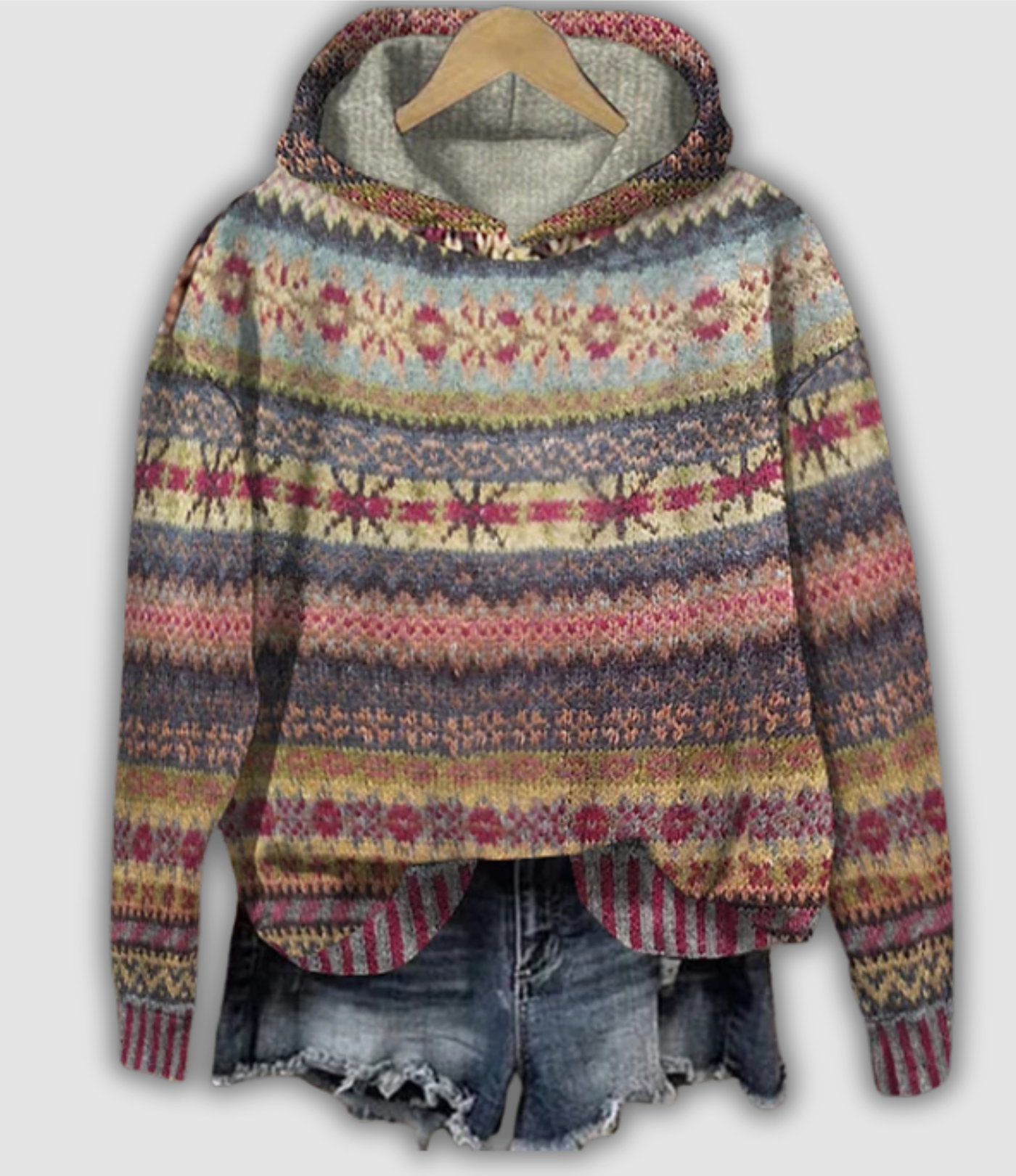 Selin - Przytulny etno sweter