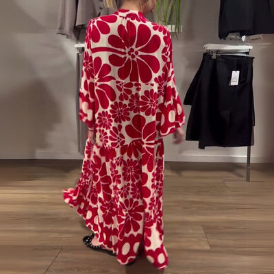 Talia | Eleganckie kwiecelis maxi sukienki