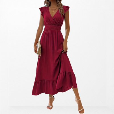 Teresa | Elegancka sukienka o prostym kroju