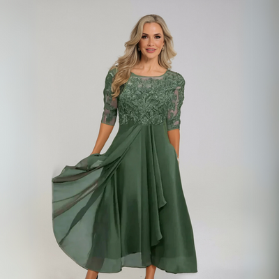 Teresa | Elegancka koronkowa sukienka 