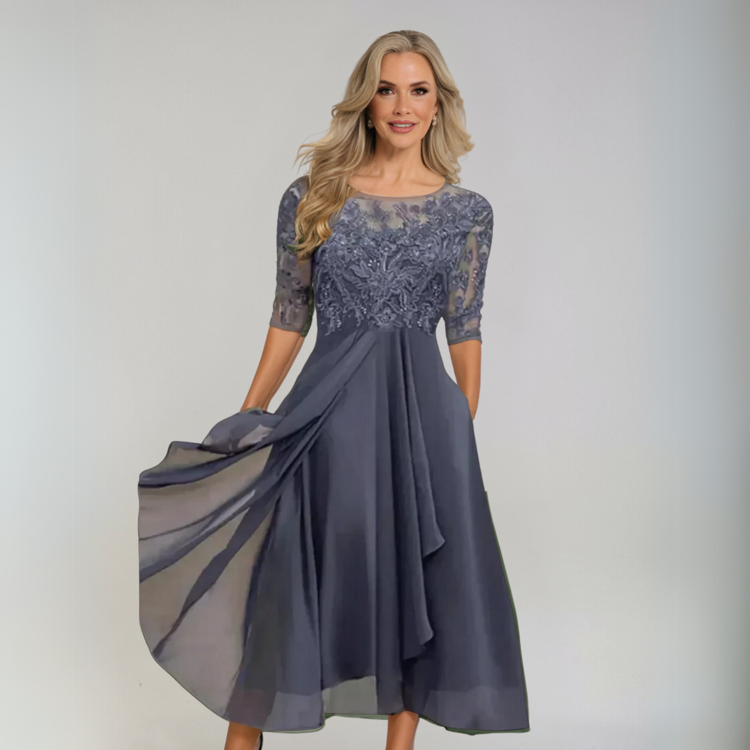 Teresa | Elegancka koronkowa sukienka 