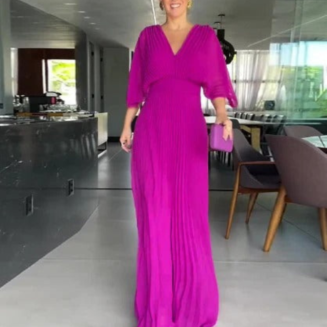 Wera | Sukienka plisowana z elegancją 