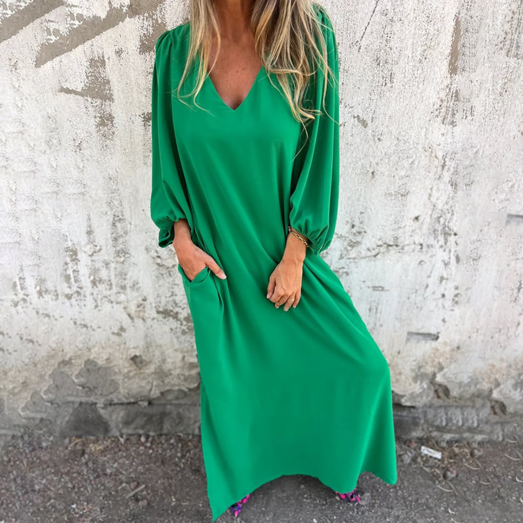 Barbara | Elegancka Maxi Sukienka 