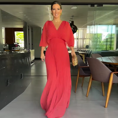 Wera | Sukienka plisowana z elegancją 