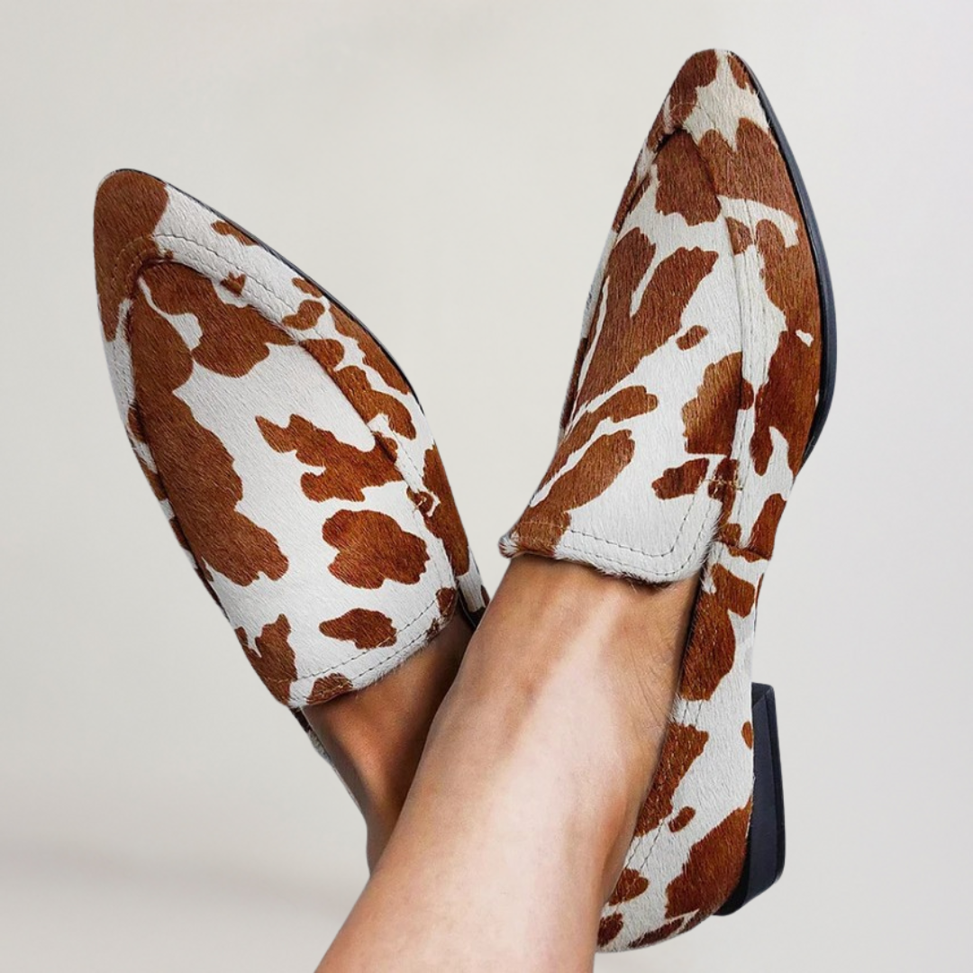 LEONA | ELEGANCKIE LOAFERY Z NISKIM OBCASEM