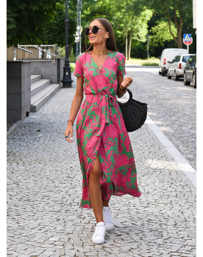 Linda | Stylowe sukienki w kwity na każdą okazję