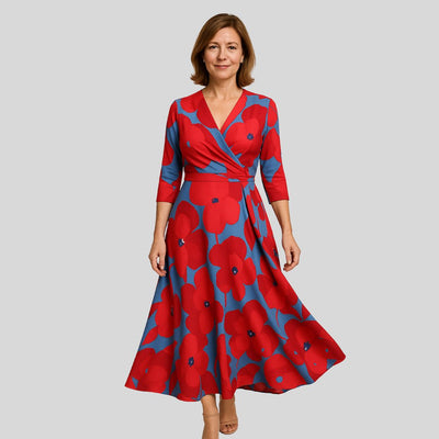 Nancy | Luksusowe kwiatowe sukienki maxi
