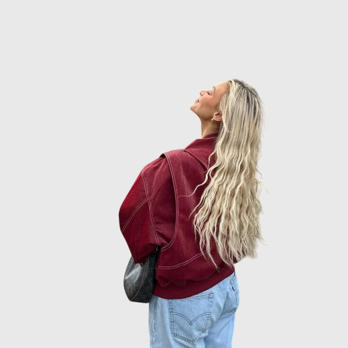 Casa | Kurtka Skórzana Oversize