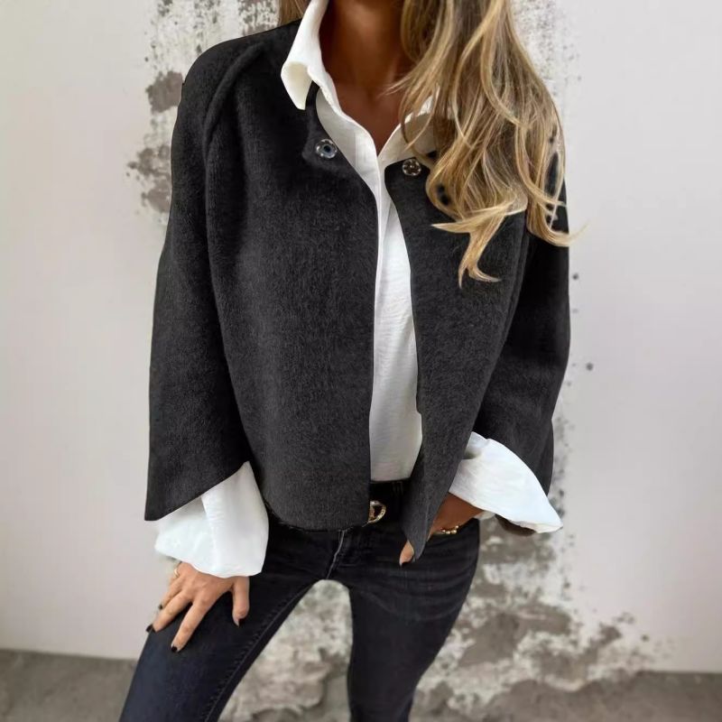 Bursztyn™ | Peleryna z eleganckimi, rozszerzającymi się rękawami
