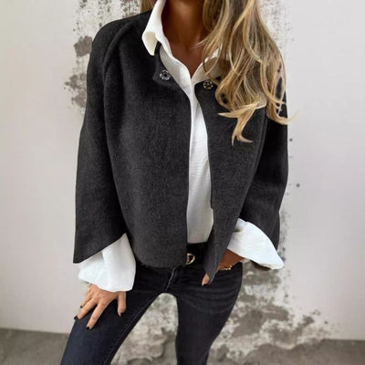Bursztyn™ | Peleryna z eleganckimi, rozszerzającymi się rękawami